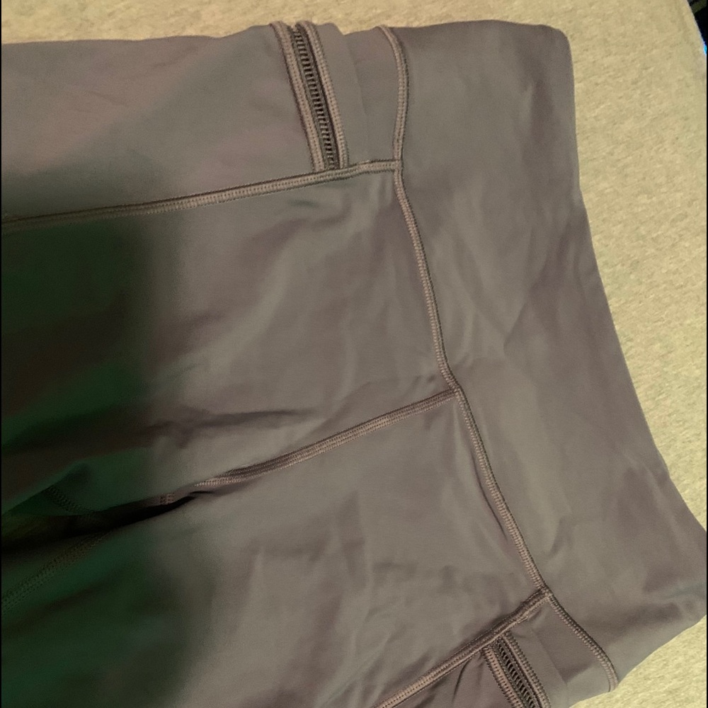 Purple-gray full length VS leggings